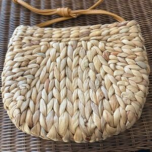 A New Day straw crossbody bag